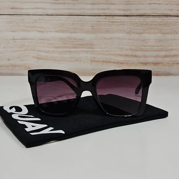 Quay Icy Espresso Brown Sunglasses - Picture 6 of 12